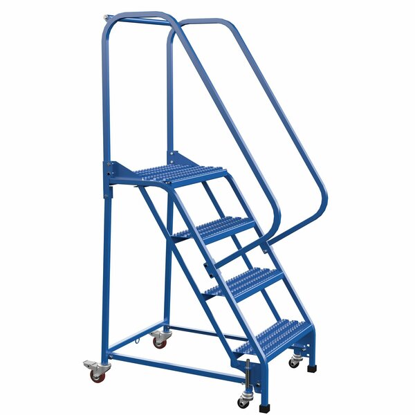 Vestil 70 H Steel PW Ladder, Grip Strut, 4 Step, 4 Steps LAD-PW-26-4-G